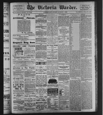 Victoria Warder (Lindsay, ONT), 4 Aug 1893