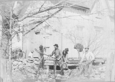 Building the Hall Home on Eldon Road