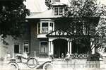 Locomobile 1910 in Front of Hall Home