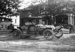 1915 Locomobile in Front of Hall Home