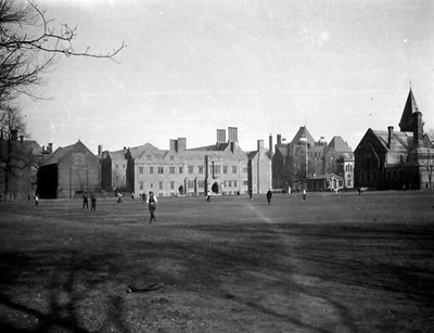 Dr. George C.R. Hall Playing Baseball at University of Toronto