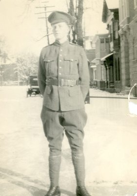 Dr. George C.R. Hall in Uniform University of Toronto