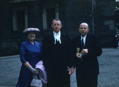 Terence Hall Graduation from Law School