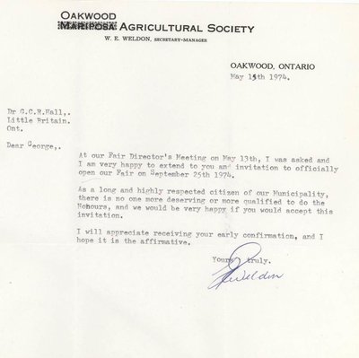 Oakwood Agricultural Society