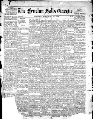 Fenelon Falls Gazette, 10 Jul 1880