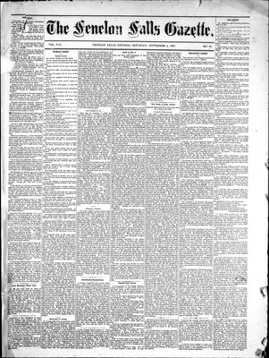 Fenelon Falls Gazette, 4 Sep 1880