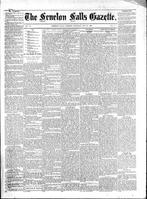 Fenelon Falls Gazette, 21 May 1881