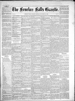 Fenelon Falls Gazette, 24 Sep 1881