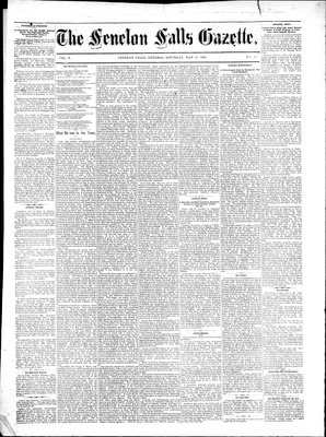 Fenelon Falls Gazette, 13 May 1882