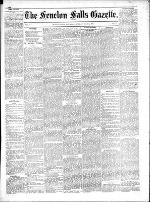 Fenelon Falls Gazette, 1 Jul 1882