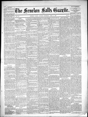 Fenelon Falls Gazette, 9 Jun 1883