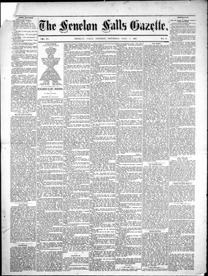 Fenelon Falls Gazette, 7 Jul 1883