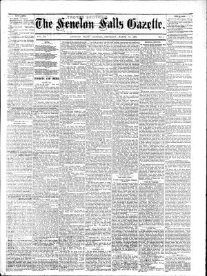 Fenelon Falls Gazette, 22 Mar 1884