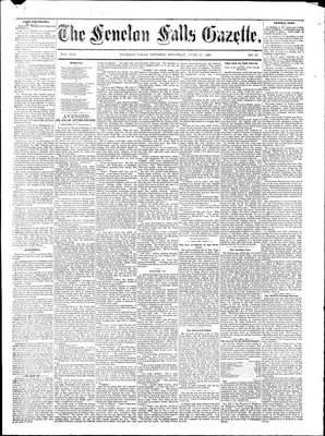 Fenelon Falls Gazette, 27 Jun 1885