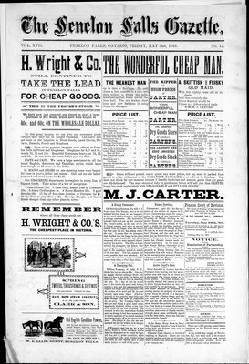 Fenelon Falls Gazette, 3 May 1889