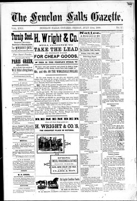 Fenelon Falls Gazette, 12 Jul 1889