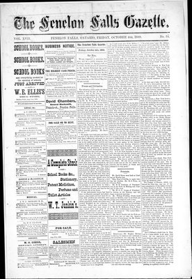 Fenelon Falls Gazette, 4 Oct 1889