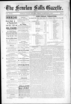 Fenelon Falls Gazette, 28 Mar 1890