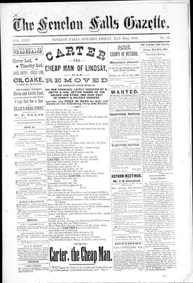 Fenelon Falls Gazette, 30 May 1890