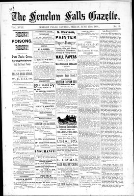 Fenelon Falls Gazette, 27 Jun 1890