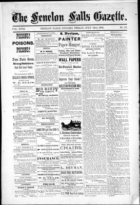 Fenelon Falls Gazette, 18 Jul 1890