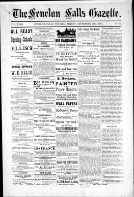 Fenelon Falls Gazette, 19 Sep 1890