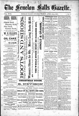 Fenelon Falls Gazette, 24 Apr 1891