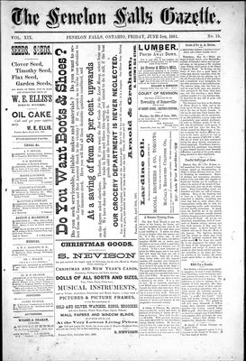 Fenelon Falls Gazette, 5 Jun 1891