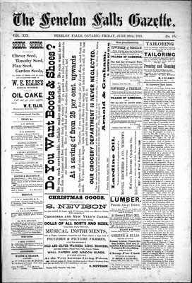 Fenelon Falls Gazette, 26 Jun 1891