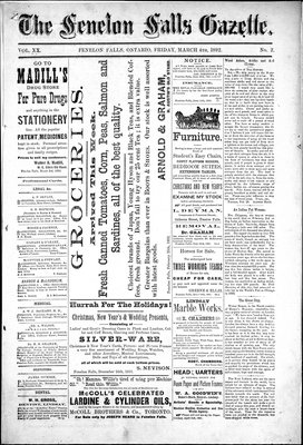 Fenelon Falls Gazette, 4 Mar 1892