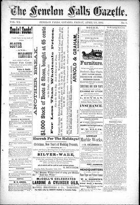 Fenelon Falls Gazette, 1 Apr 1892