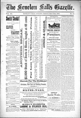 Fenelon Falls Gazette, 13 May 1892