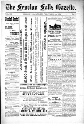 Fenelon Falls Gazette, 3 Jun 1892