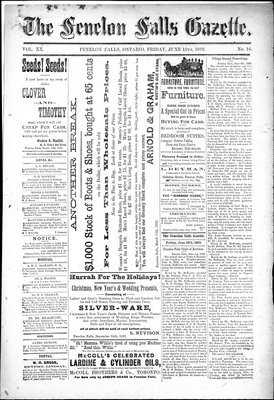 Fenelon Falls Gazette, 10 Jun 1892