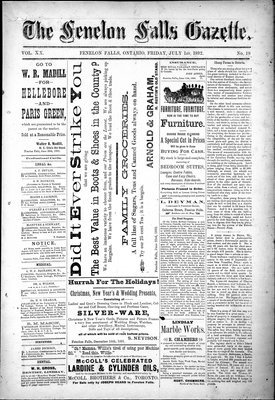 Fenelon Falls Gazette, 1 Jul 1892