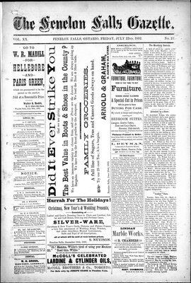 Fenelon Falls Gazette, 22 Jul 1892