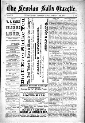 Fenelon Falls Gazette, 12 Aug 1892