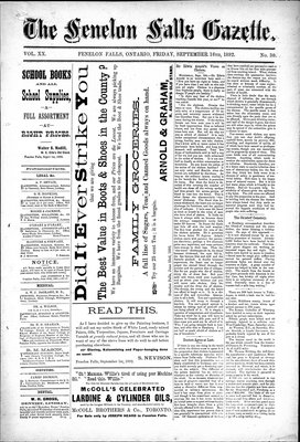 Fenelon Falls Gazette, 16 Sep 1892