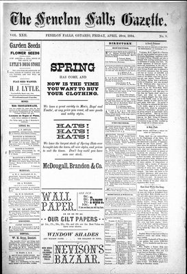 Fenelon Falls Gazette, 20 Apr 1894