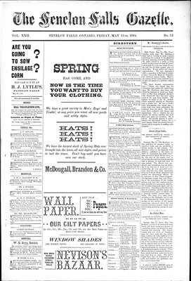 Fenelon Falls Gazette, 11 May 1894