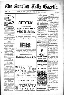 Fenelon Falls Gazette, 18 May 1894