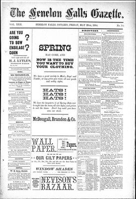 Fenelon Falls Gazette, 25 May 1894