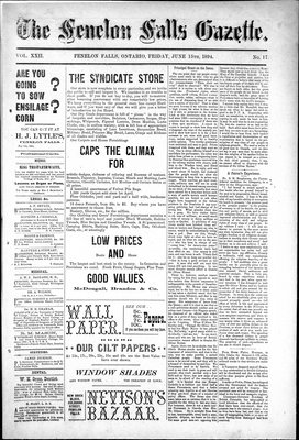 Fenelon Falls Gazette, 15 Jun 1894