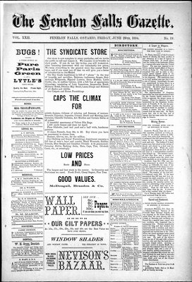 Fenelon Falls Gazette, 29 Jun 1894