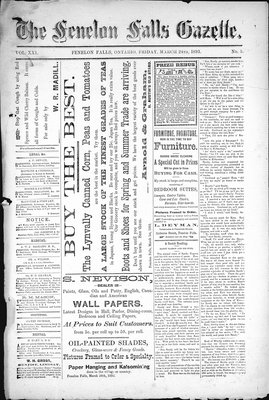 Fenelon Falls Gazette, 24 Mar 1893