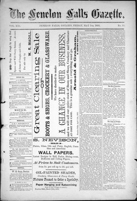 Fenelon Falls Gazette, 5 May 1893