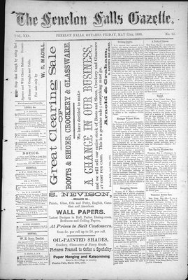 Fenelon Falls Gazette, 12 May 1893