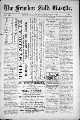 Fenelon Falls Gazette, 2 Jun 1893