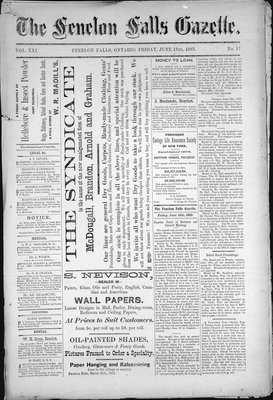 Fenelon Falls Gazette, 16 Jun 1893