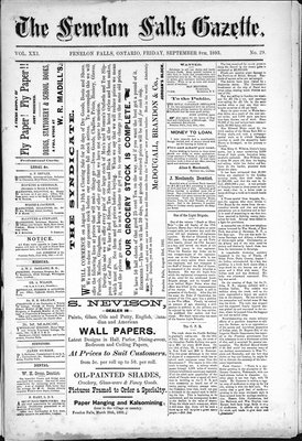 Fenelon Falls Gazette, 8 Sep 1893